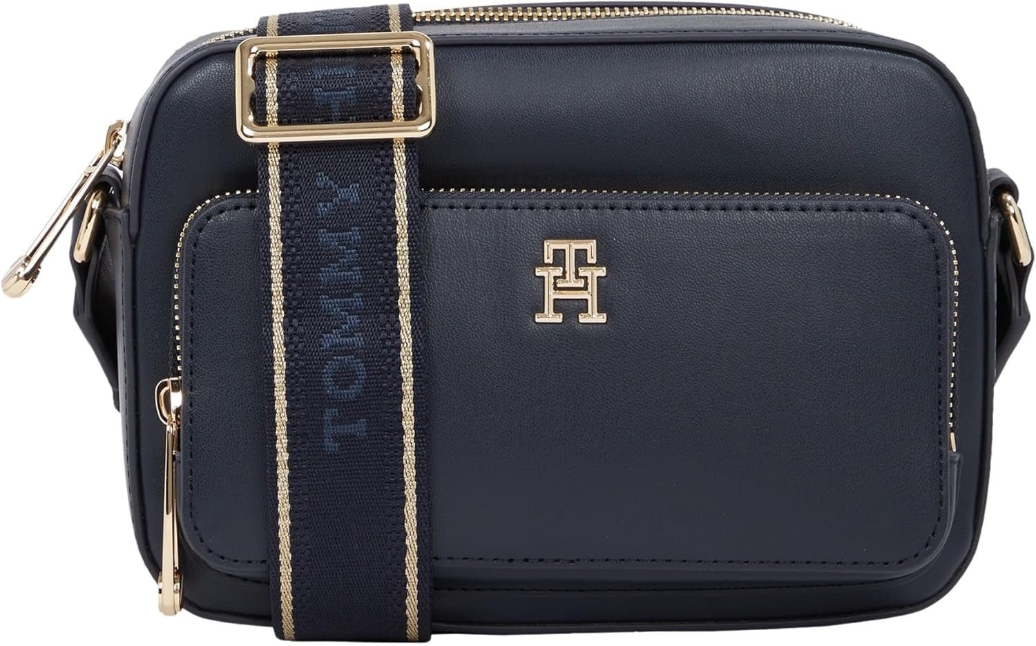 Tommy Hilfiger Dames Th Joy cameratas Aw0aw16812 Crossover bagage en reisuitrusting Naty Shop blauw (ruimteblauw)