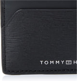 Tommy Hilfiger Heren TH PLAQUE CC HOLDER, zwart, één maat Naty Shop herenportemonnee