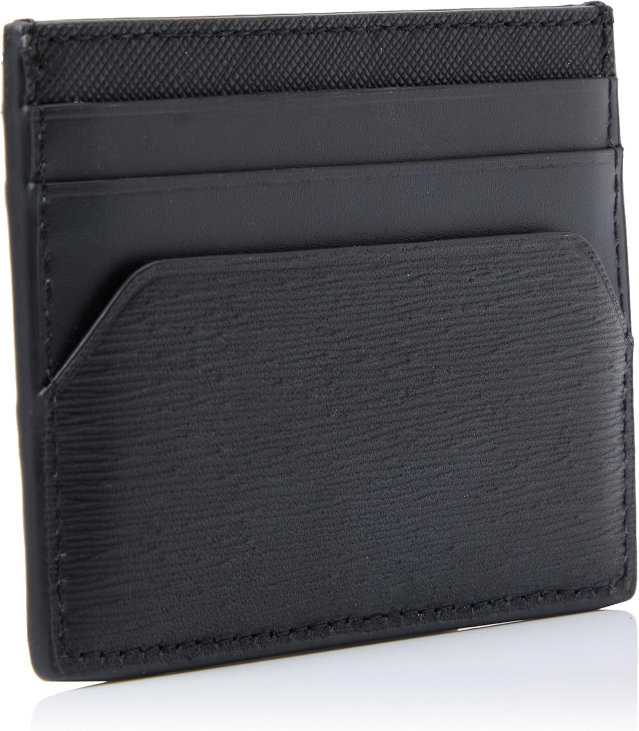 Tommy Hilfiger Heren TH PLAQUE CC HOLDER, zwart, één maat Naty Shop herenportemonnee