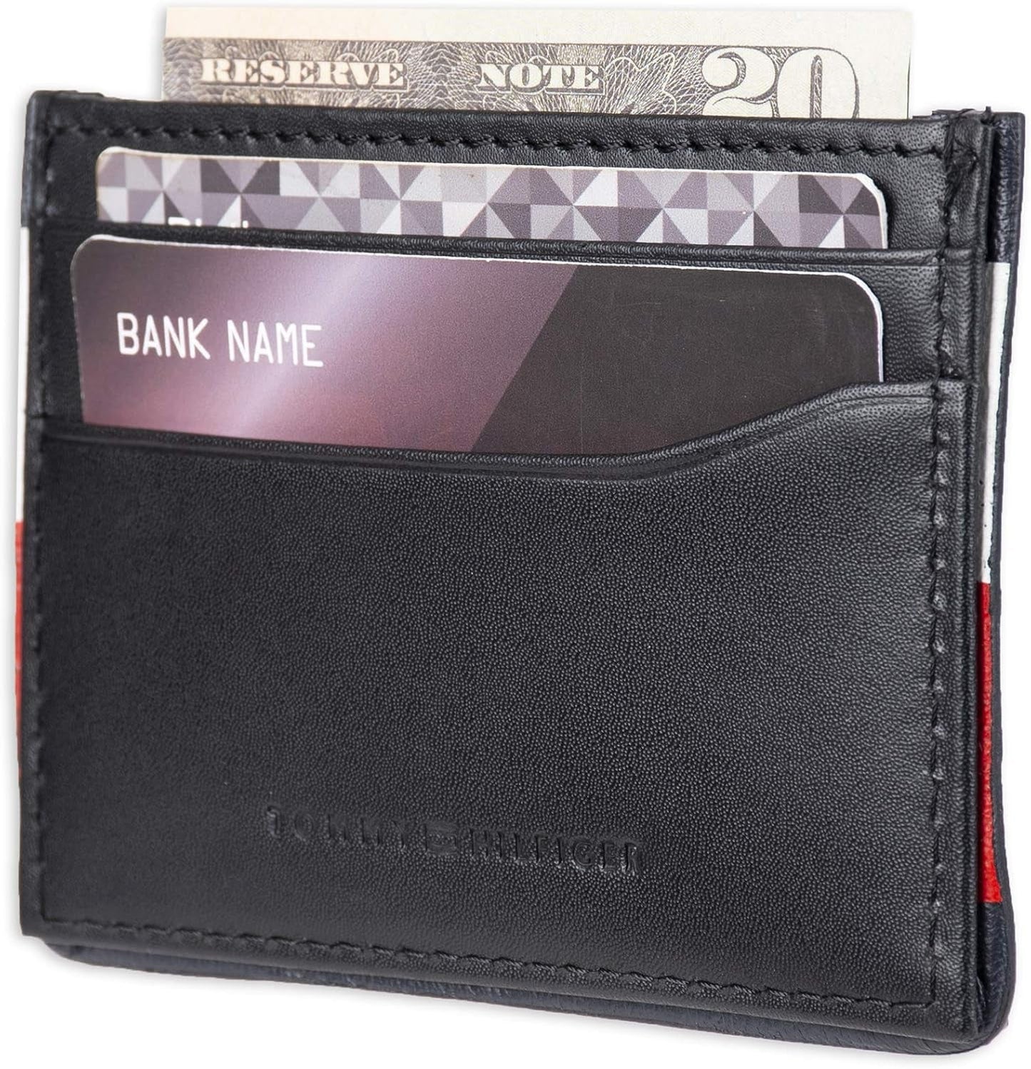 Tommy Hilfiger RFID-blokkeerkaarthouder voor heren, portemonnee, kaarthouder, herenportemonnee Naty Shop