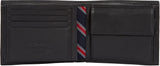 Tommy Hilfiger Eton-driebladige herenportemonnee met muntzakje Naty Shop herenportemonnee