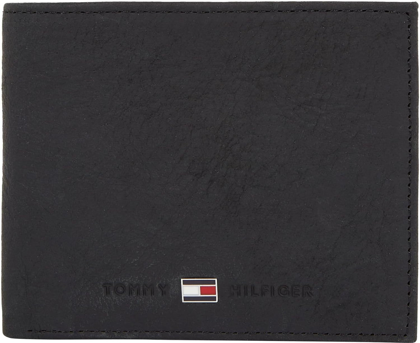Tommy Hilfiger Herenportemonnee Johnson Mini Kleine Portemonnee Heren Naty Shop Zwart