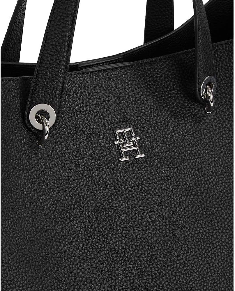 Tommy Hilfiger schooltas embleem afneembare schouderband Tassen Dames Naty Shop