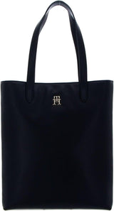 Tommy Hilfiger Th Casual Slim Tote Ns Tote Bag Dames Tassen Naty Shop Zwart (zwart)