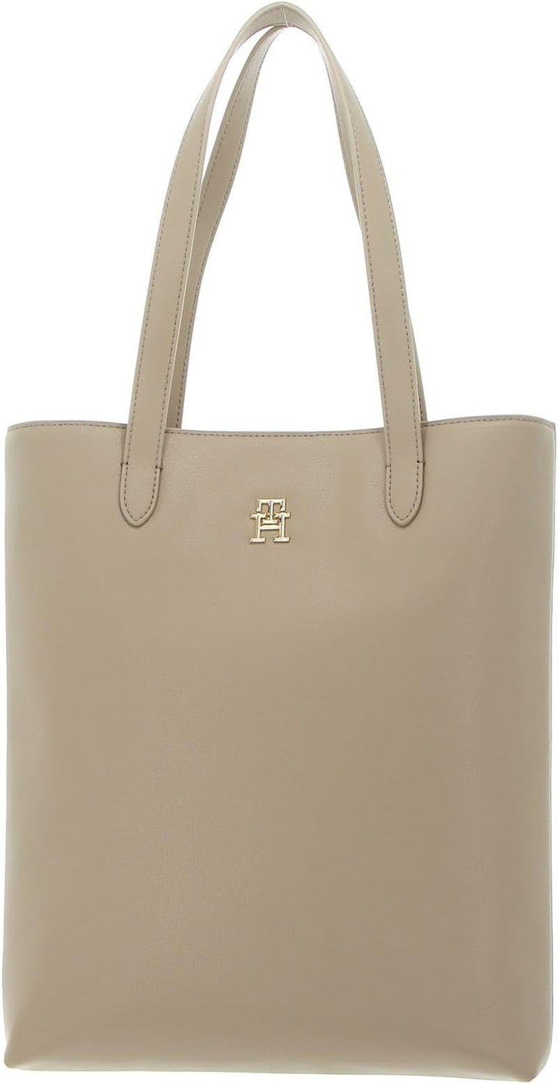 Tommy Hilfiger Th Casual Slim Tote Ns Tote Bag Dames Tassen Naty Shop Beige (Beige)