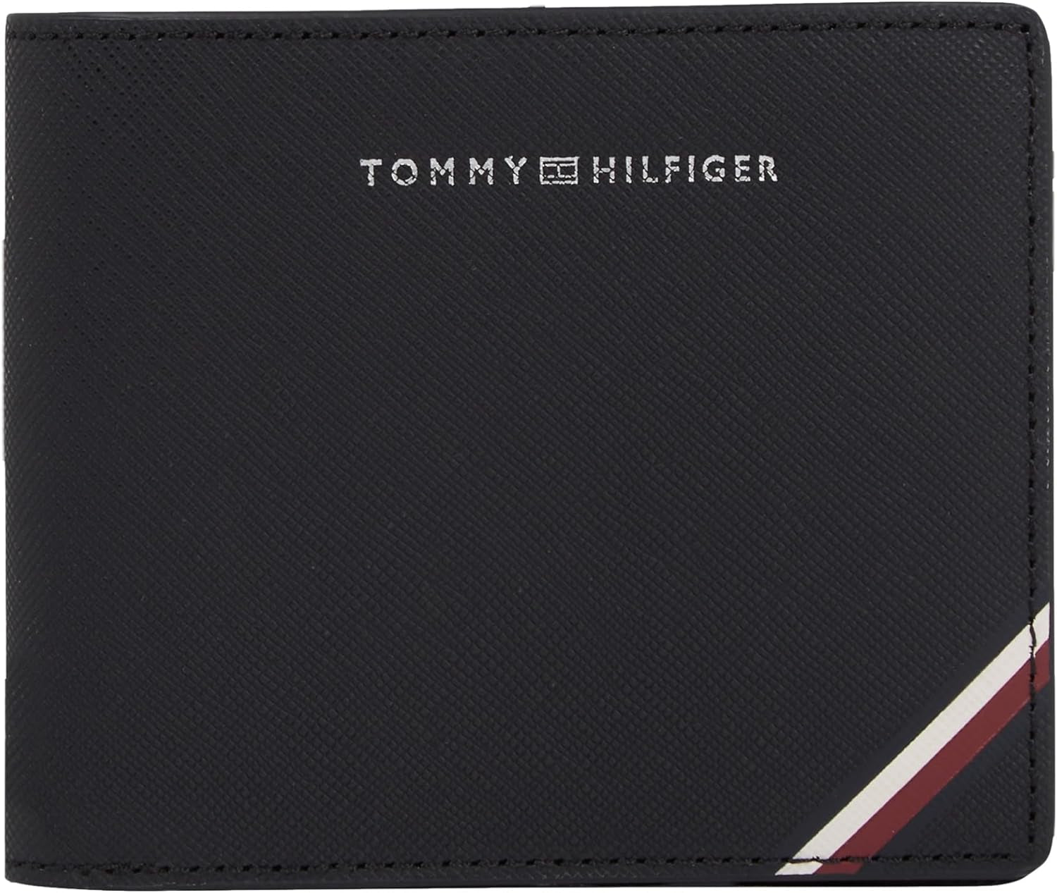 Tommy Hilfiger TH CENTRAL CC AND COIN portemonnee voor heren, zwart (zwart), OS Heren portemonnee Naty Shop Zwart (zwart)