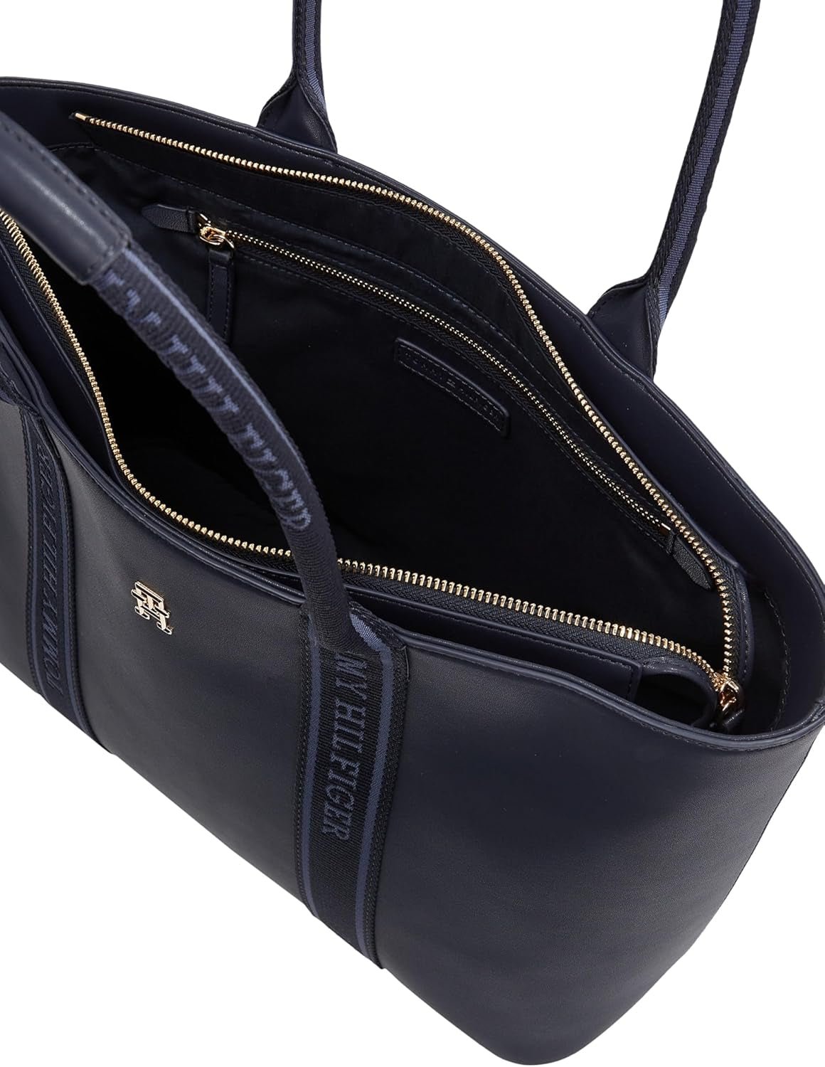 Tommy Hilfiger Th Logotape Tote Aw0aw17198 Tote Bag Damestassen Naty Shop