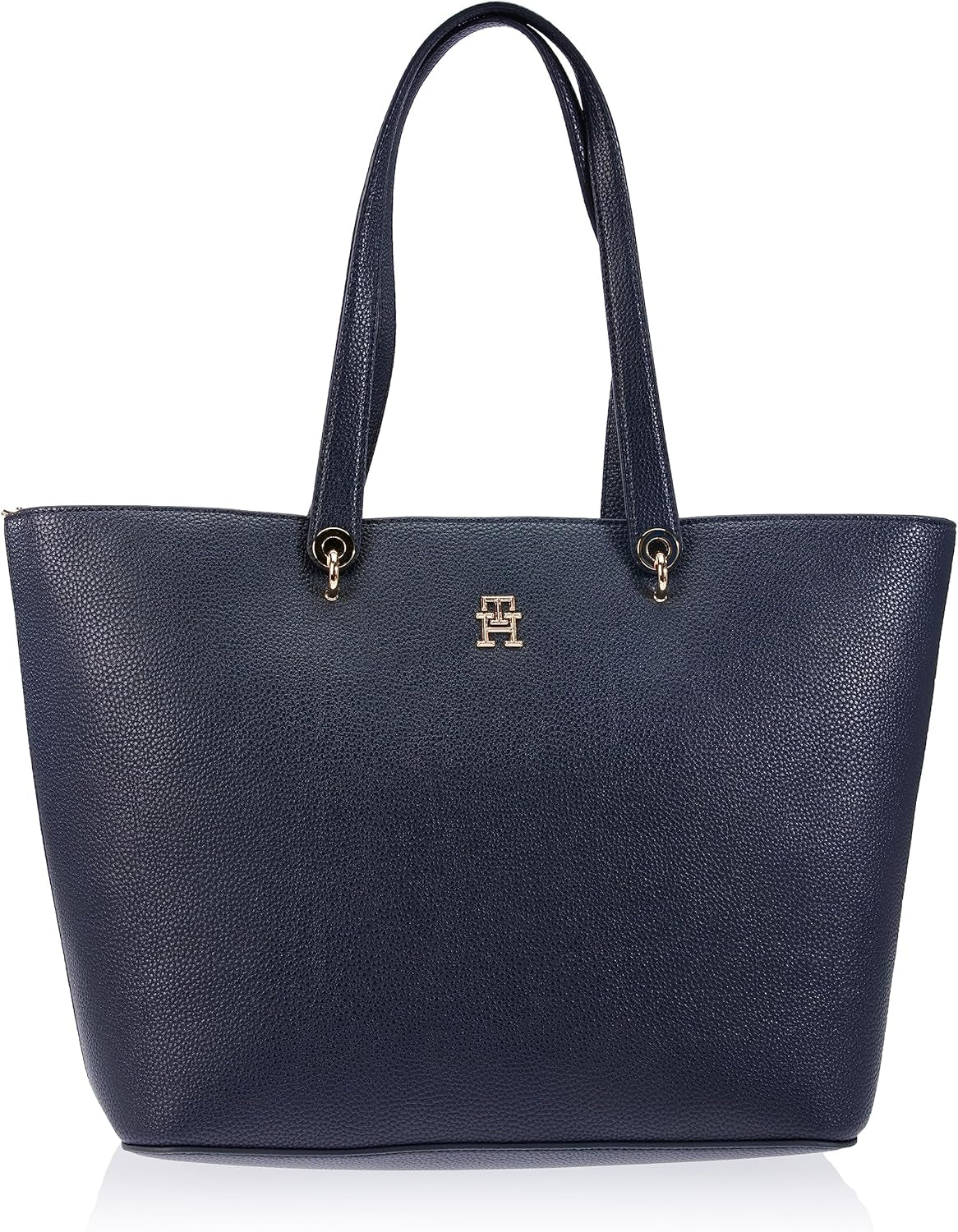 Tommy Hilfiger Tote bag tas Groot embleem Tassen Dames Naty Shop Blauw (Space Blue)