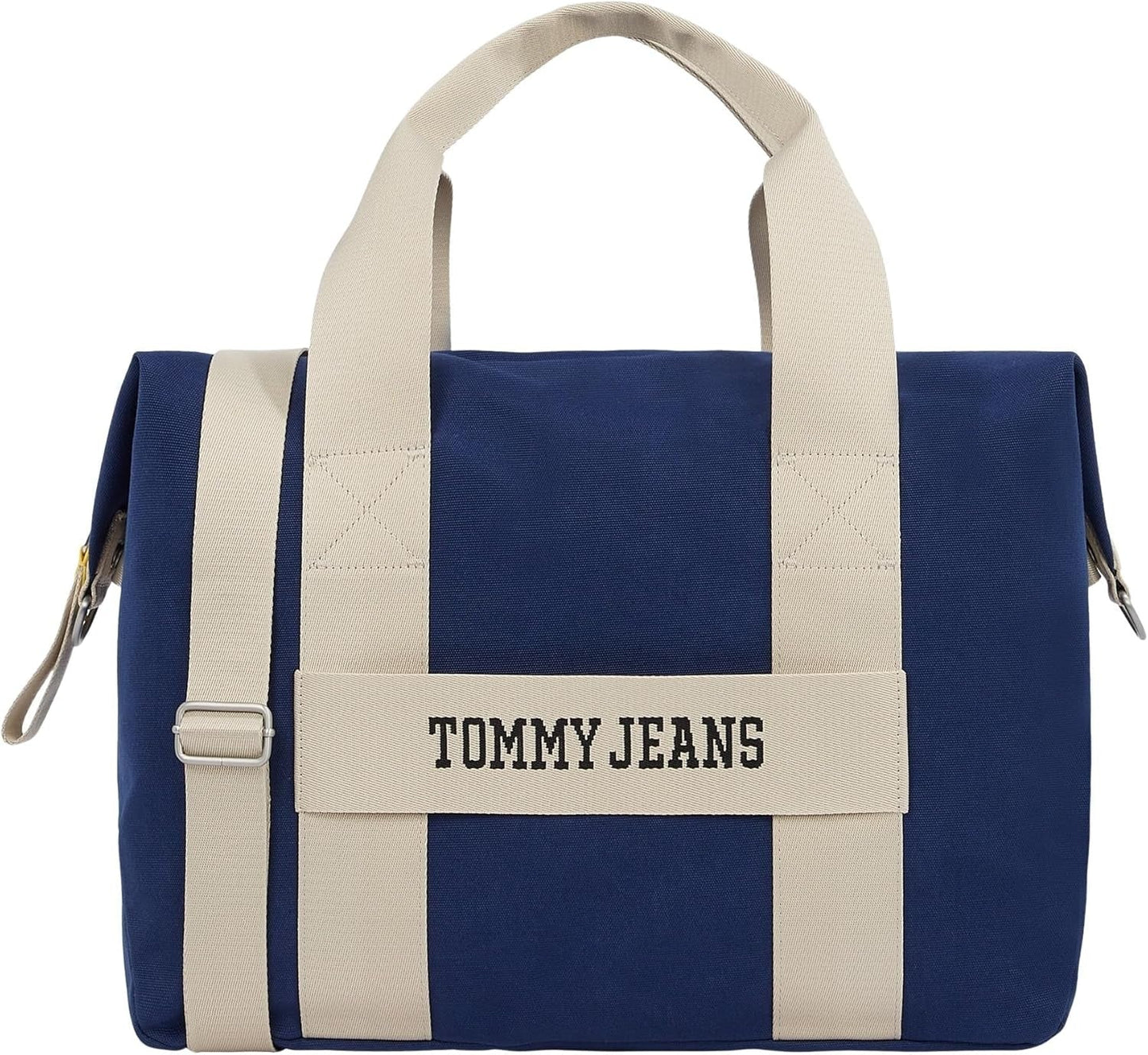 Tommy Jeans retro coole weekendtas voor heren, fluweelblauw, één maat bagage en reizen Naty Shop standaardtitel