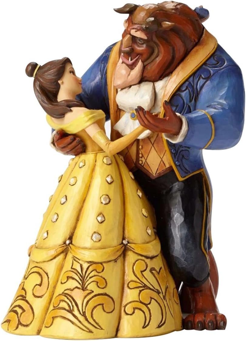 Tradities Moonlight Waltz - Belle & Beast Beeldje Beeldjes en sculpturen Naty Shop Veelkleurig Standaard