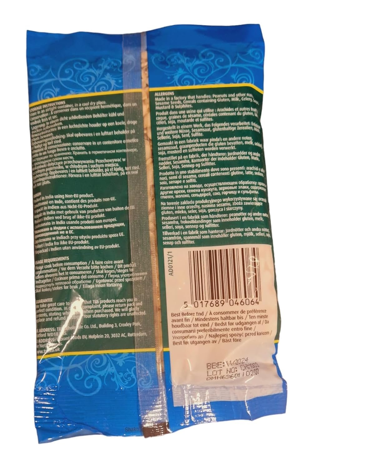 TRS Charmagaz (gedroogde meloenzaden) 100G Naty Shop gedehydrateerde producten