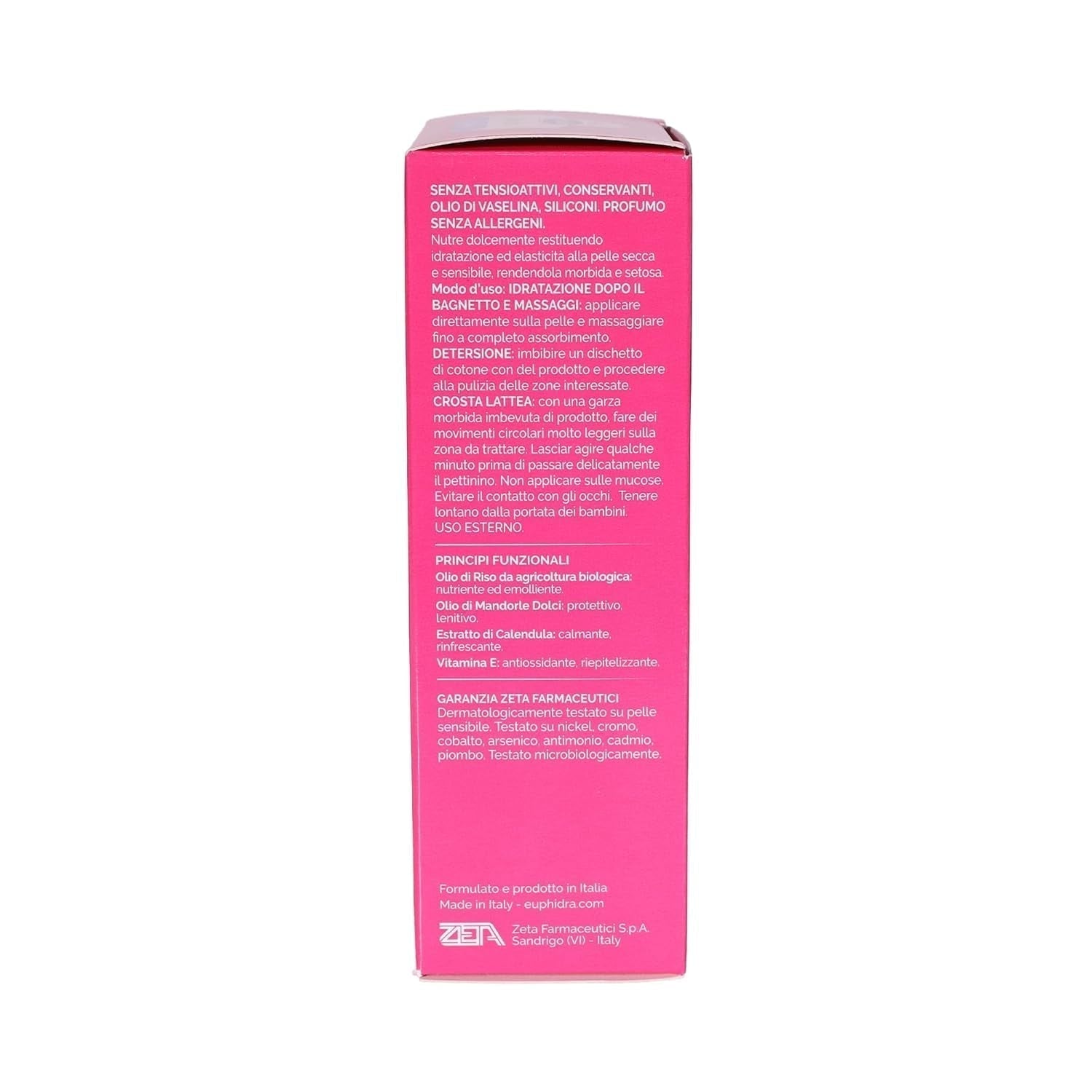 Starch Mio lichaamsolie, verwijdert wiegkapje bij pasgeborenen, 200 ml Kinderen - Bad- en huidverzorging Naty Shop