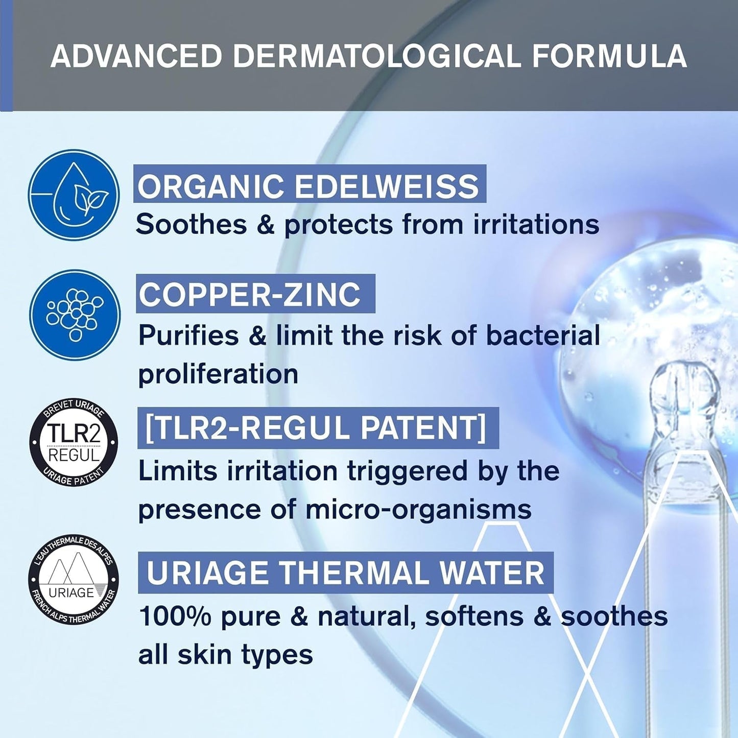 Uriage Baby Peri-Orale Verzorging met organisch kostbaar wit en koperzink 30 ml - Verzacht onmiddellijk irritaties - Herstelt en reinigt de huid - Trekt snel in - Geurvrij - 94% ingrediënten van natuurlijke oorsprong Kinderen - Bad- en huidverzorging Naty Shop