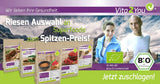 Vita2You Gojibessen 1kg - wolfsbessen - gedroogd in de zon - ongezwaveld en zonder toevoegingen - 1000g - ritszak - premium kwaliteit Gedehydrateerde producten Naty Shop