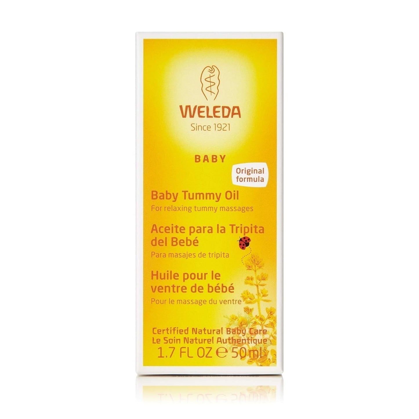 Weleda Babybuikolie, 50 ml Kinderen - Bad- en huidverzorging Naty Shop