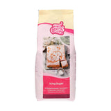 FunCakes poedersuiker, geraffineerde poedersuiker van zoetwarenkwaliteit, ultrafijne textuur, perfect voor het maken van botercrème of het smeren van fondant, halal, 900 g Naty Shop suikerpasta
