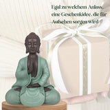 Zen Arôme SBM5 Zen Bodhi beeld, groen/bruin, 20 cm hoog Beeldjes en sculpturen Naty Shop