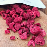 Gevriesdroogde frambozen Gebroken stukjes | XL 300g Gevriesdroogd gedroogd fruit | Gedroogde frambozen Glutenvrij Gevriesdroogd fruit | Gevriesdroogd fruit | Gevriesdroogde frambozen Naty Shop gedehydrateerde producten