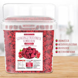Gevriesdroogde frambozen, GEEN Chinese producten, 500 g gevriesdroogd heel fruit, zonder toevoegingen, fruitig, gemaakt in Duitsland Gedroogde producten Naty Shop